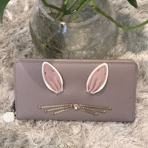 Kate spade rabbit neda hop to it wallet
